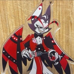 Hazbin Hotel Helluva Boss Husk maid cafe anime acrylic figure standee